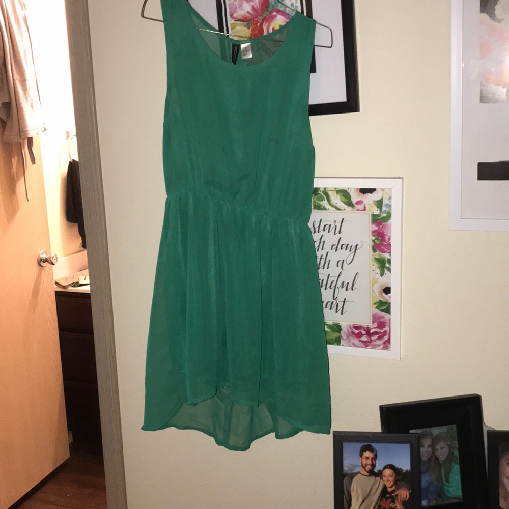 Green dress